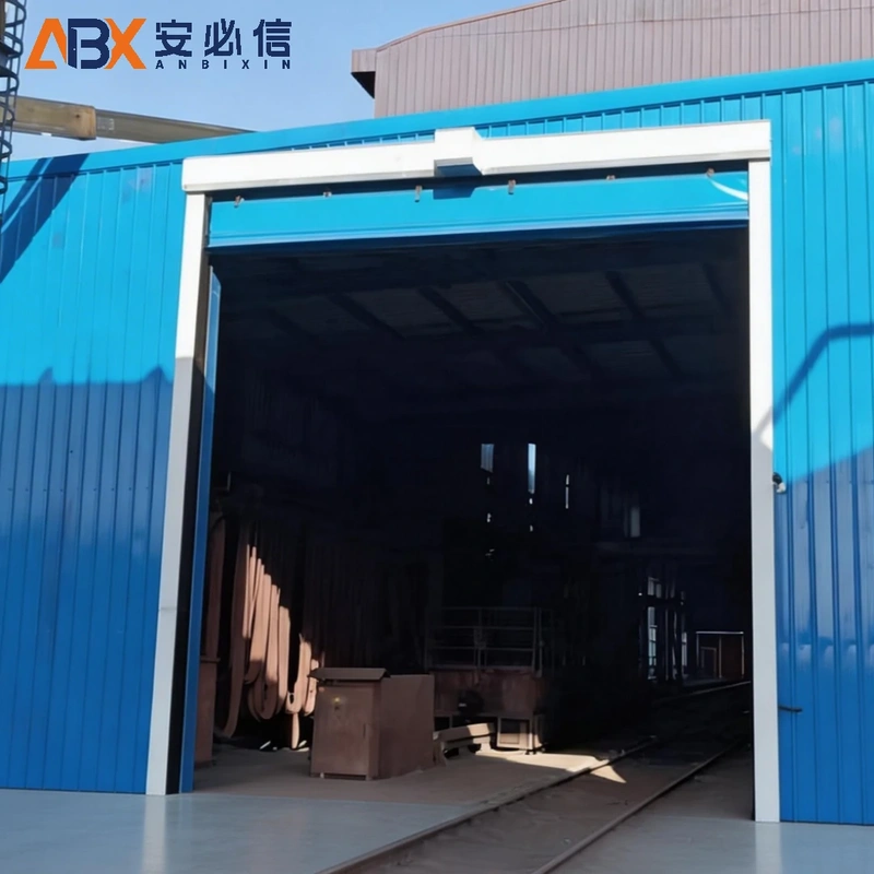 深圳软帘堆积门